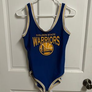 Golden warriors onesie